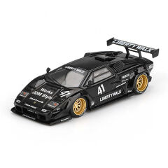 Mini GT 1081 1/64 Lamborghini Countach LB-WORKS Black