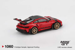 Mini GT 1/64 1060 Porsche 911 (992) GT3 RS Weissach Package Guards Red