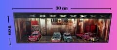 1/64 6 Araç Alabilen Yatay Işıklı Garaj Kaido * House