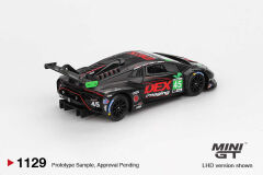 Mini GT 1/64 1129 Lamborghini Huracán GT3 EVO2 No. 45 DEX Imaging 2024 IMSA Daytona 24Hrs