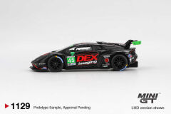 Mini GT 1/64 1129 Lamborghini Huracán GT3 EVO2 No. 45 DEX Imaging 2024 IMSA Daytona 24Hrs