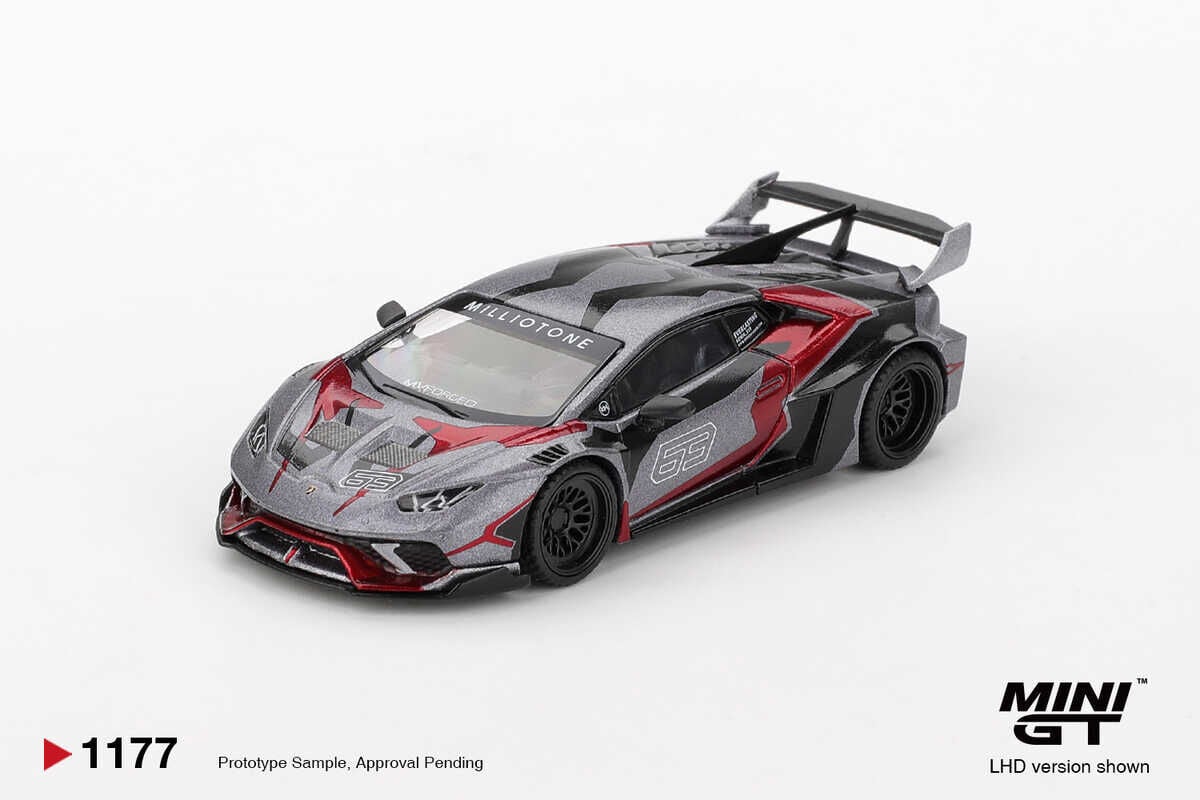 Mini GT 1/64 1177 LB WORKS Lamborghini Huracán GT RONIN