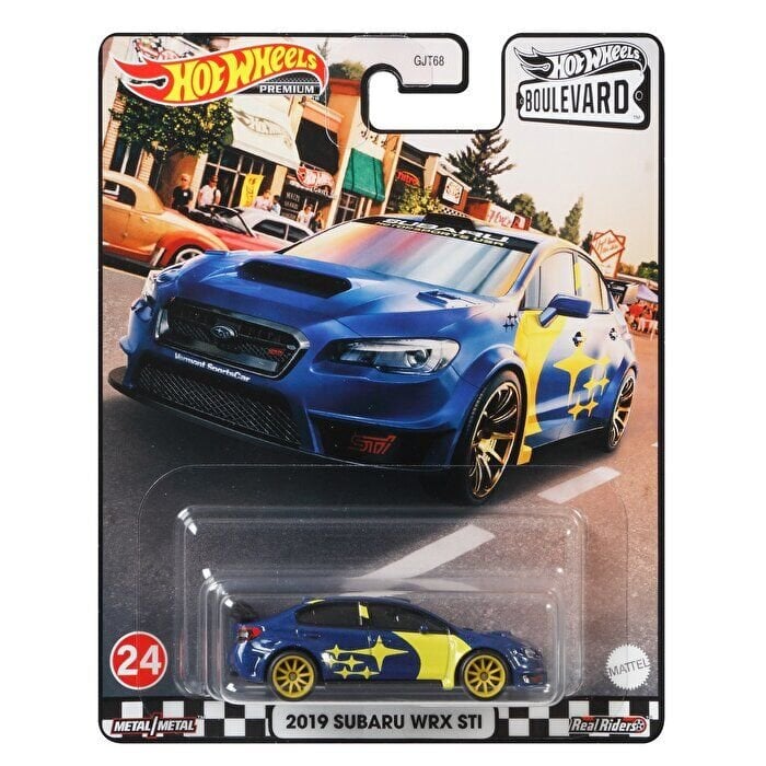 Hot Wheels Premium Boulevard No: 24 2019 Subaru WRX STI