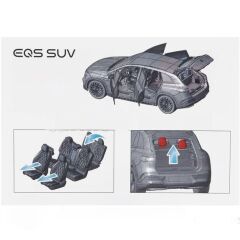 NZG Modelle 1/18 Mercedes-EQ EQS SUV AMG Line X296 - Gri