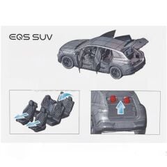 NZG Modelle 1/18 Mercedes-EQ EQE SUV AMG Line X294 - Grayish Orange