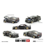 Mini GT 1/64 //222 KaidoHouse Nissan Skyline GT-R (R34) Kaido Works GReddy V2