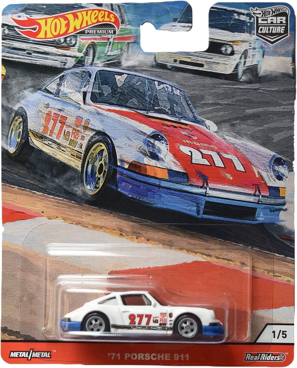 Hot Wheels Premium Door Slammers '71 Porsche 911 GJP76