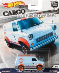 Hot Wheels Premium Cargo Carriers Ford Transit Super Van FLC13