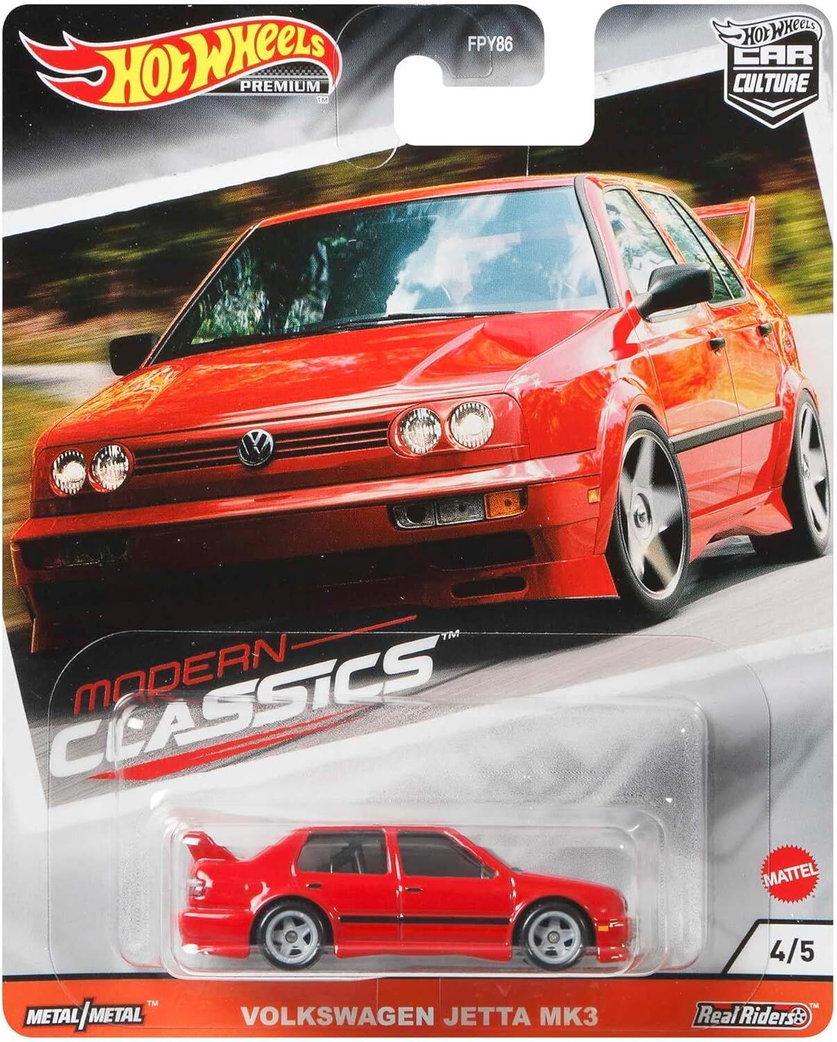 Hot Wheels Premium Modern Classics Volkswagen Jetta MK3 GJP98