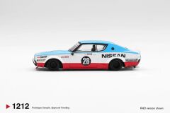 Mini GT 1/64 1212 Nissan Skyline Kenmeri Liberty Walk Nissan Racing '75 concept