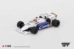 Mini GT 1/64 1193 Toleman TG184 Johnny Cecotto 1984 Monaco Grand Prix