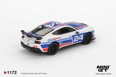 Mini GT 1/64 1172 Ford Mustang Dark Horse #24 Ford Performance Racing School