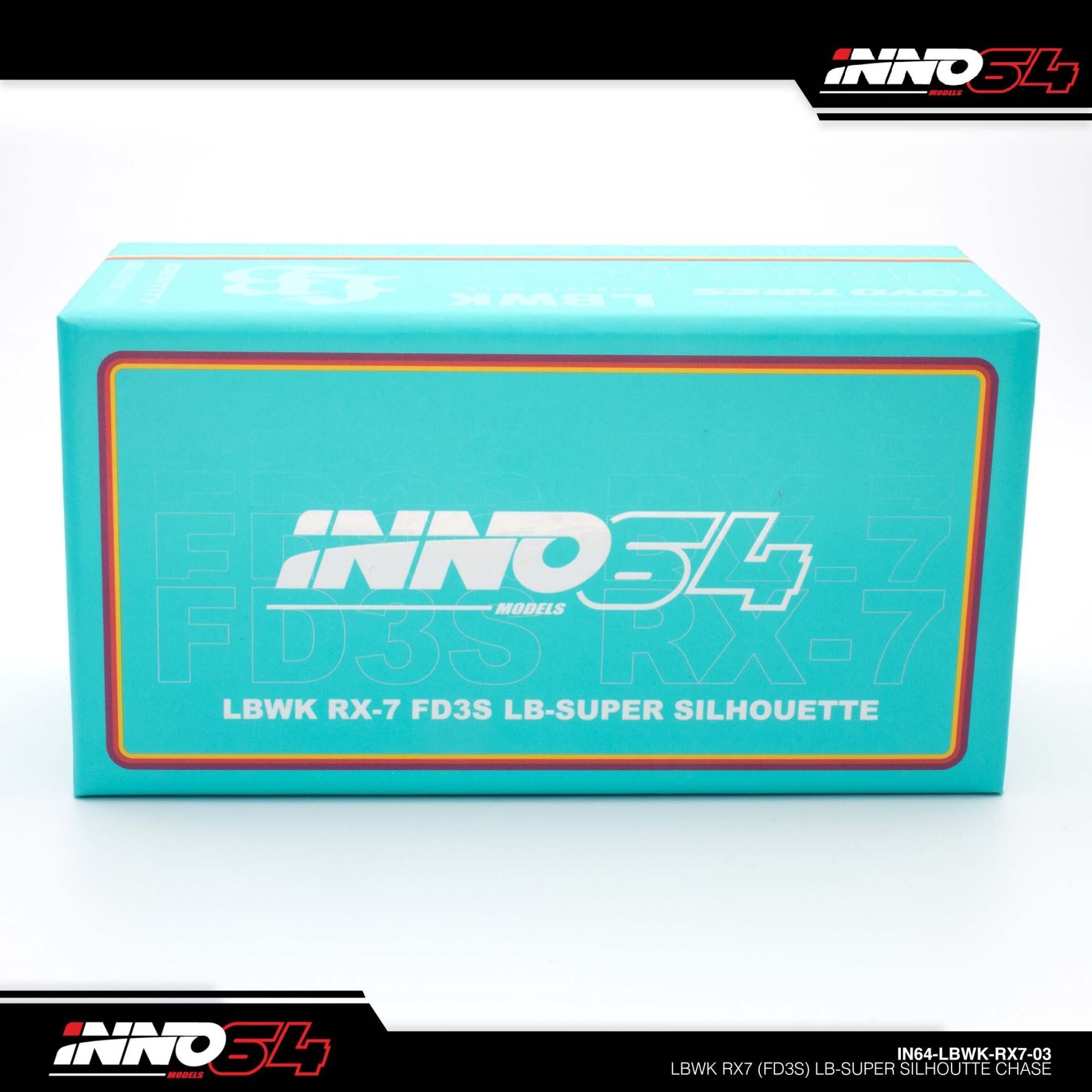 Inno 64 Models LBWK RX-7 LB-Super Silhouette ''Chase''