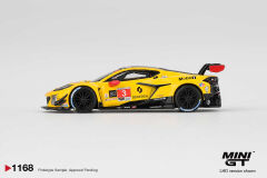 Mini GT 1/64 1168 hevrolet Corvette Z06 GT3 Corvette Racing by Pratt Miller Motorsports 2025 IMSA Daytona 24 Hrs
