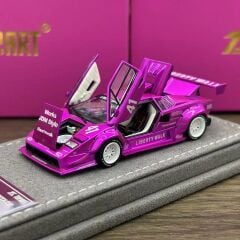 Top Art LB*Works Countach Flash Pink Liberty Walk #41 Edition Limited 298/1000