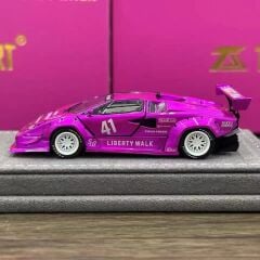 Top Art LB*Works Countach Flash Pink Liberty Walk #41 Edition Limited 298/1000