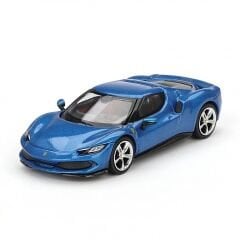 Mini GT 1/64 BBR Ferrari 296 GTB Blu Corsa