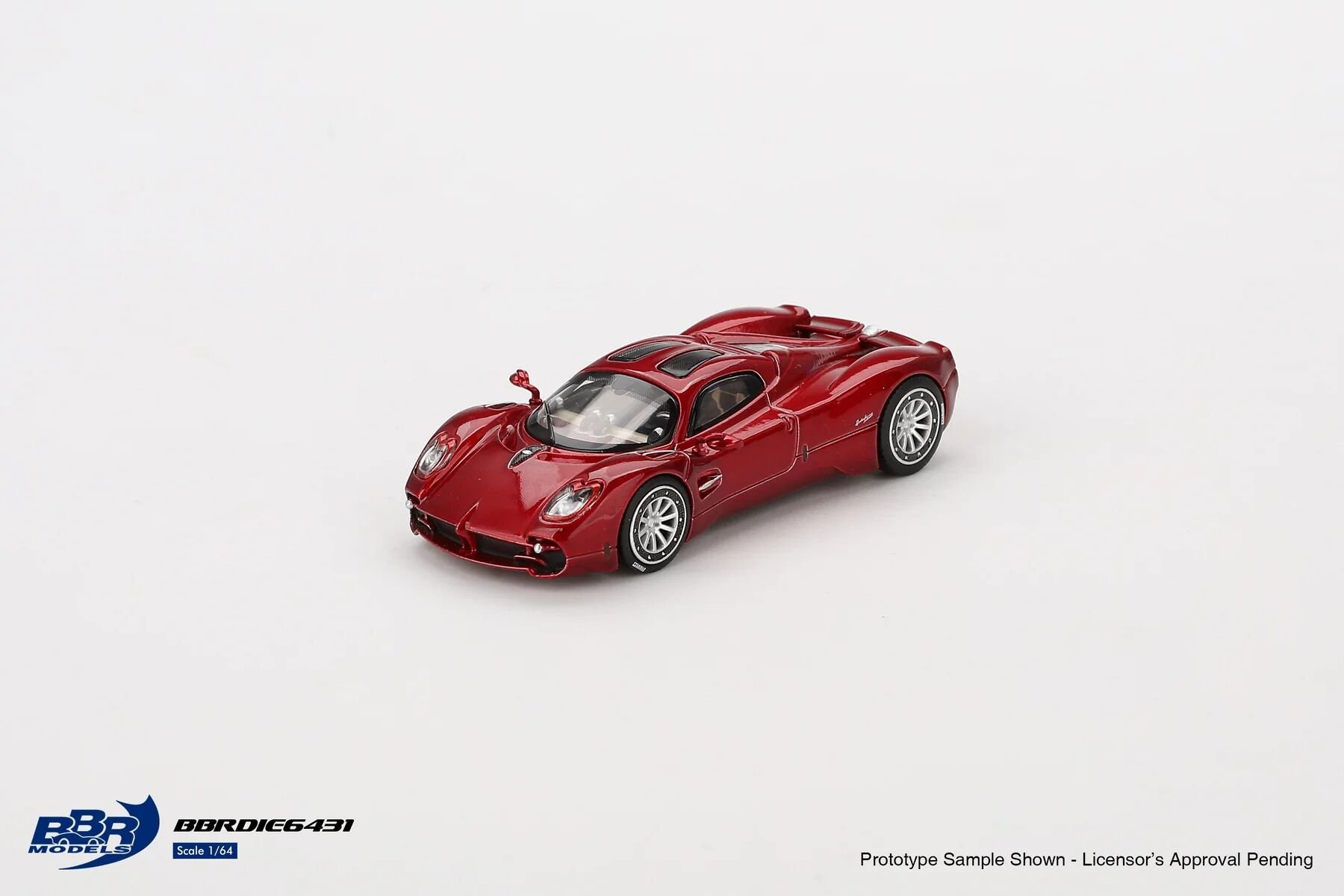 Mini GT 1/64 BBR Pagani Utopia Dubai Red