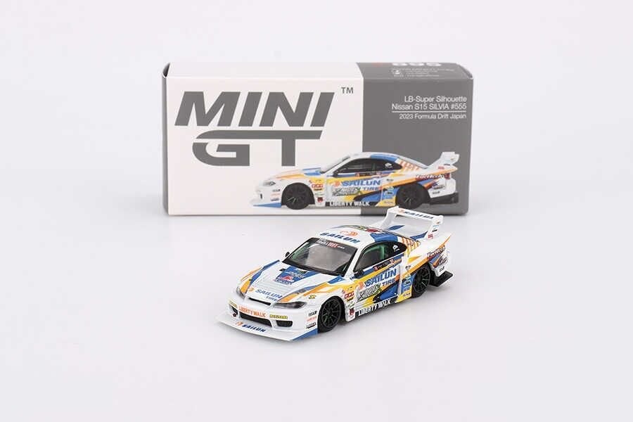 Mini GT 1/64 895 Nissan LB-Super Silhouette S15 SILVIA 2023 Formula Drift Japan