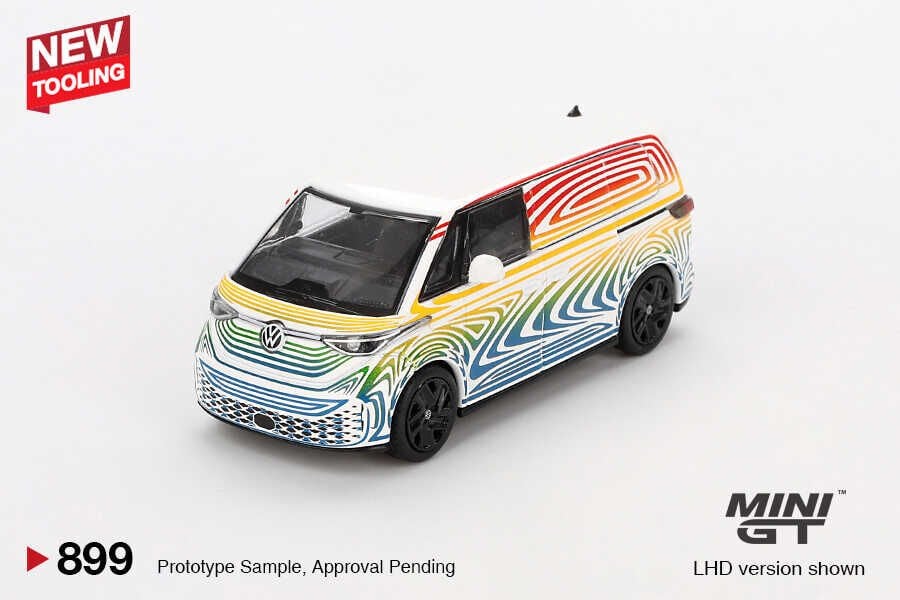 Mini GT 1/64 899 Volkswagen ID. Buzz Prototype ''Rainbow''