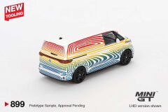 Mini GT 1/64 899 Volkswagen ID. Buzz Prototype ''Rainbow''