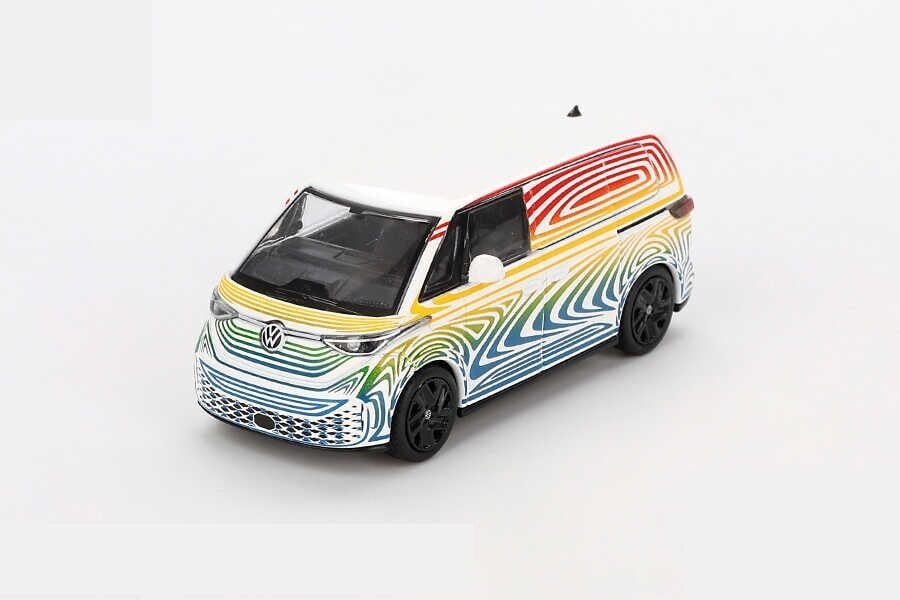 Mini GT 1/64 899 Volkswagen ID. Buzz Prototype ''Rainbow''