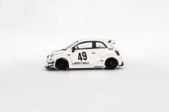 Mini GT 1/64 809 LB-WORKS x Abas Works ABARTH 595 Gara White