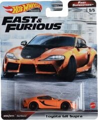 Hot Wheels Premium 1/64 - Fast Superstars 5/5 - F&F - Toyota GR Supra - GRL80