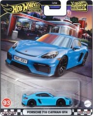 Hot Wheels Premium 1/64 - Boulevard #93 - Porsche 718 Cayman GT4 - HRT71