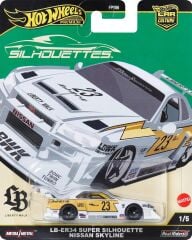 Hot Wheels Premium 1/64 - Silhouettes 1/5 - LB-ER34 Super Silhouette Nissan Skyline - JBK59