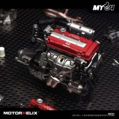 MotorHelix 1/64 Honda Civic Type R EK9 + 1/18 B Series Engine BOM | THE MODEL CAR SHOW 2025 TMCS