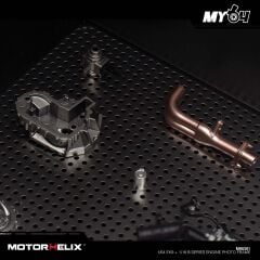 MotorHelix 1/64 Honda Civic Type R EK9 + 1/18 B Series Engine BOM | THE MODEL CAR SHOW 2025 TMCS