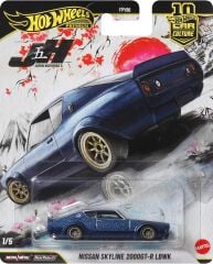 Hot Wheels Premium 1/64 - Japan Historics 5 1/5 - Nissan Skyline 2000GT-R LBWK - JKF11
