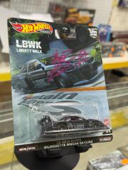 Hot Wheels Premium 1/64 - Mountain Drifters Chase 0/5 - LB-ER34 Super Silhouette Nissan Skyline Wataru Kato İmzalı