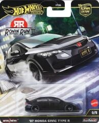 Hot Wheels Premium 1/64 - Ronin Run Chase 0/5 - '07 Honda Civic Type R