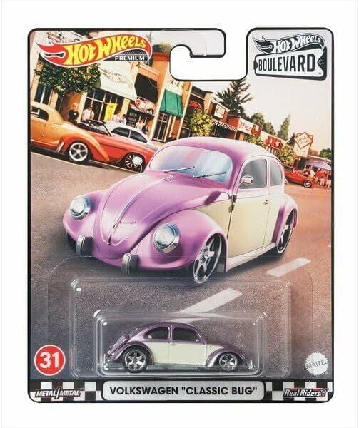 Hot Wheels Premium 1/64 - Boulevard #31 - Volkswagen ''Classic Bug'' - GRM03