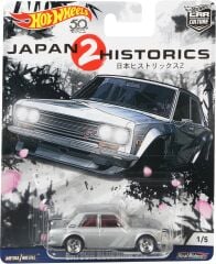 Hot Wheels Premium 1/64 - Japan Historics 2 1/5 - Datsun Bluebird 510 - FLC09