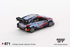 Mini GT 1/64 871 Hyundai i20 N Rally1 Hybrid 2024 Rallye Monte-Carlo Winner