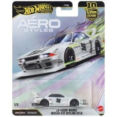 Hot Wheels Premium 1/64 - Aero Styles 1/5 - LB-Kaido Works Nissan R32 Skyline GT-R - JKF05