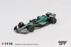 Mini GT 1/64 1114 Aston Martin AMR24 #18 Lance Stroll 2024 F1 2024 Canadian GP