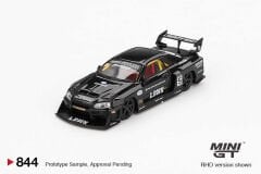 Mini GT 1/64 844 Nissan LB-ER34 Super Silhouette SKYLINE Black