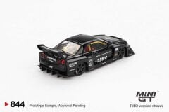 Mini GT 1/64 844 Nissan LB-ER34 Super Silhouette SKYLINE Black