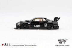 Mini GT 1/64 844 Nissan LB-ER34 Super Silhouette SKYLINE Black