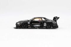 Mini GT 1/64 844 Nissan LB-ER34 Super Silhouette SKYLINE Black