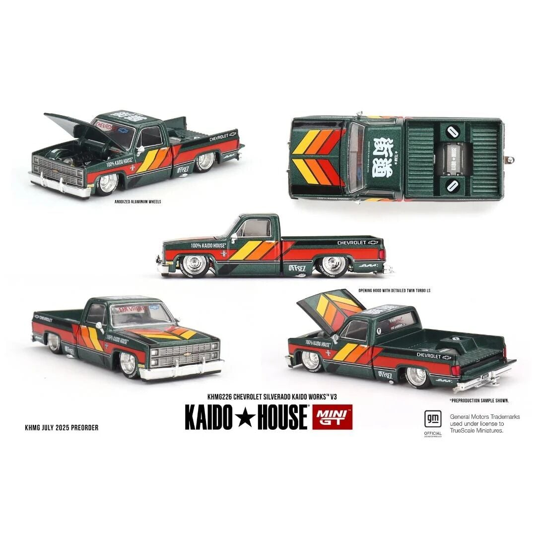 Mini GT 1/64 //226 Kaido House Chevrolet Silverado Kaido Works V3