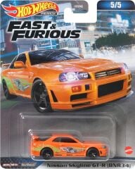 Hot Wheels Premium Nissan Skyline GT-R (BNR34)HKD21