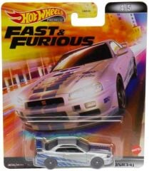 Hot Wheels Premium F&F Nissan Skyline GT-R 2F&2F (BNR34) HCP28