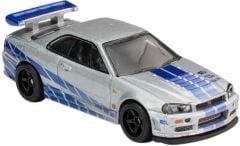 Hot Wheels Premium F&F Nissan Skyline GT-R 2F&2F (BNR34) HCP28