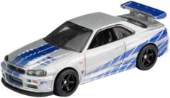 Hot Wheels Premium F&F Nissan Skyline GT-R 2F&2F (BNR34) HCP28