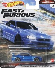 Hot Wheels Premium F&F Fast Superstars Nissan Skyline GT-R (BNR34) GRL84